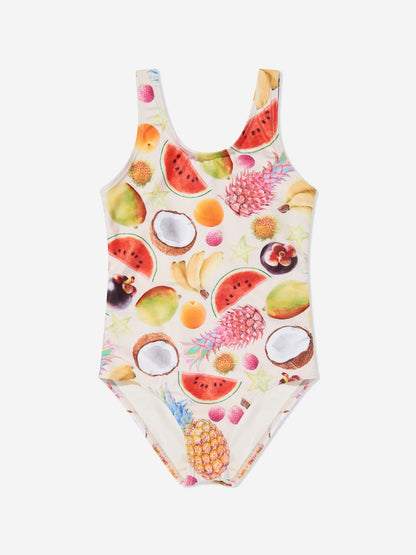 Girls Nika Magical Fruits Swimsuit in Multicolour (UPF50+)