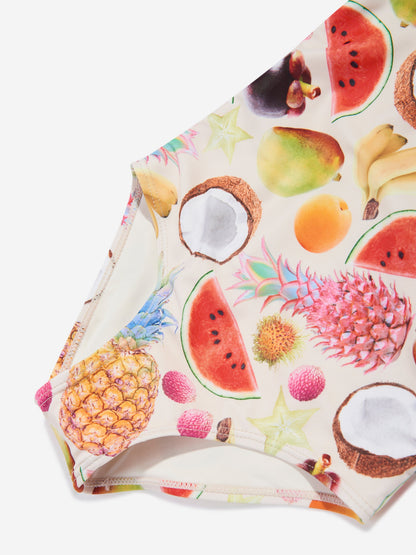 Girls Nika Magical Fruits Swimsuit in Multicolour (UPF50+)