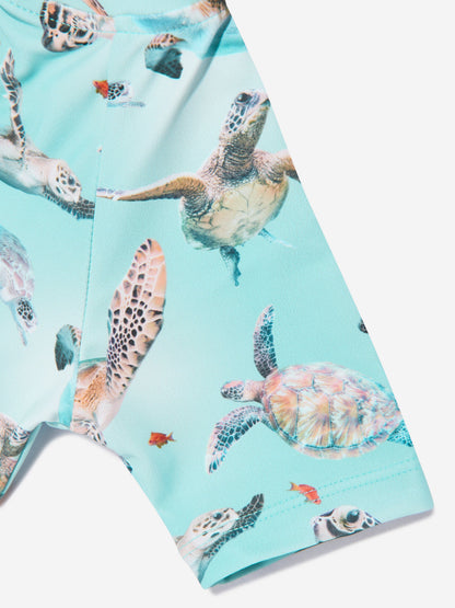 Boys Neka Turtles Swimsuit in Blue (UPF50+)