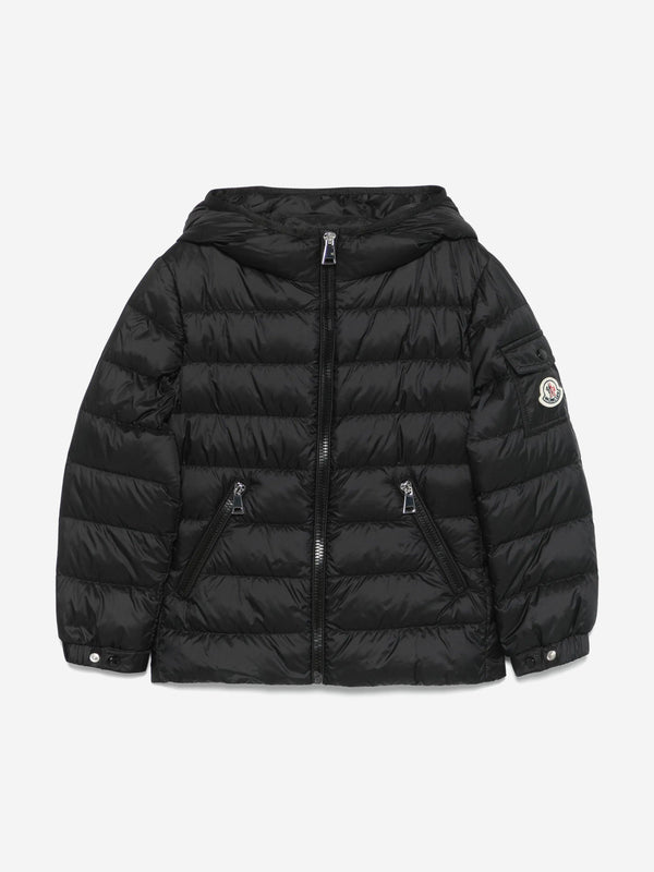 Girls Down Padded Gles Jacket in Black