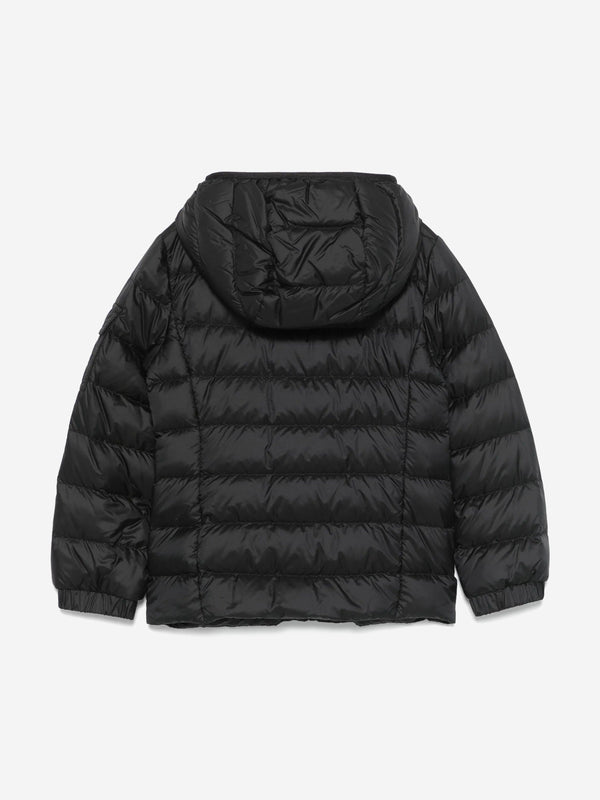 Girls Down Padded Gles Jacket in Black