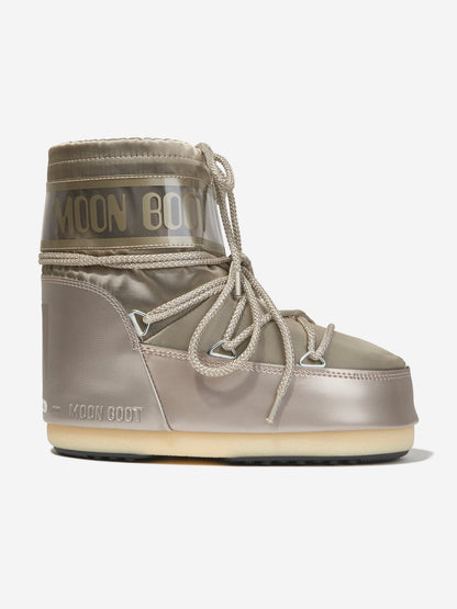 儿童 Icon Low Glance 金色雪地靴