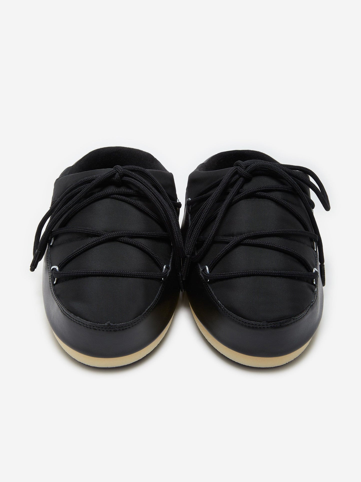 Moon Boot Kids EVX Nylon Mules in Black