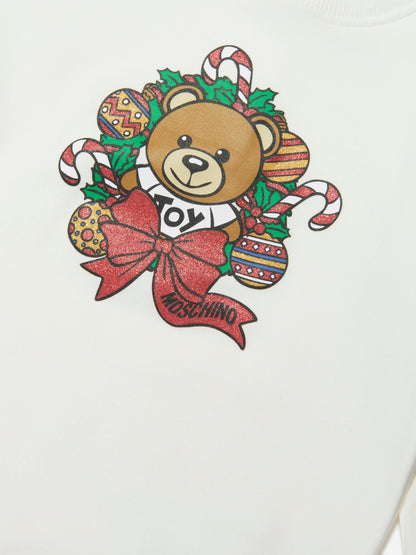 Moschino 女婴节日毛衣裙（象牙色）