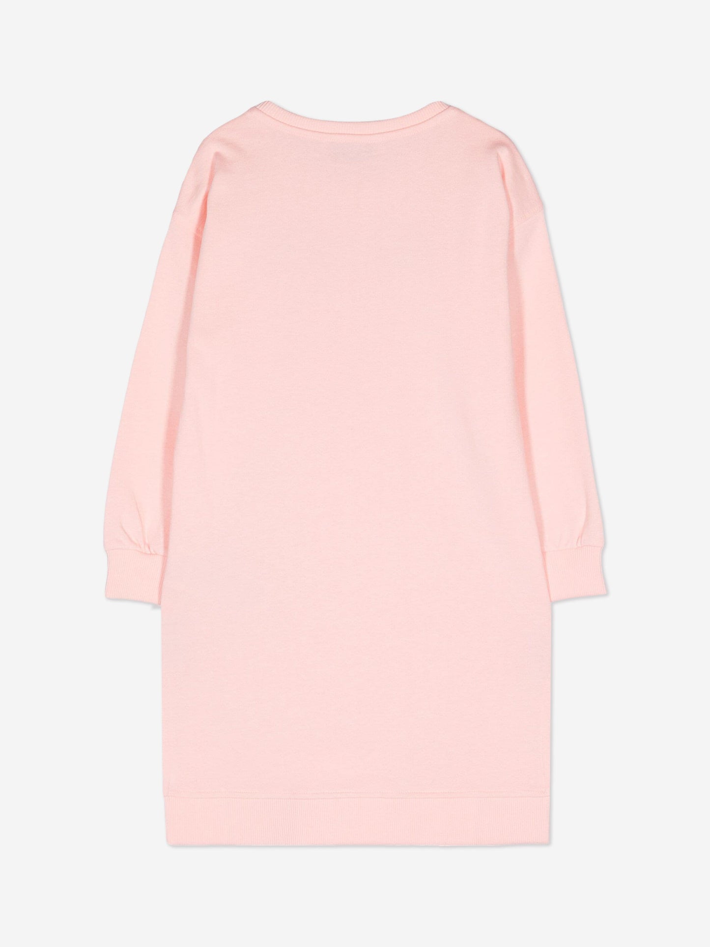 Moschino 女童粉色熊徽标毛衣裙
