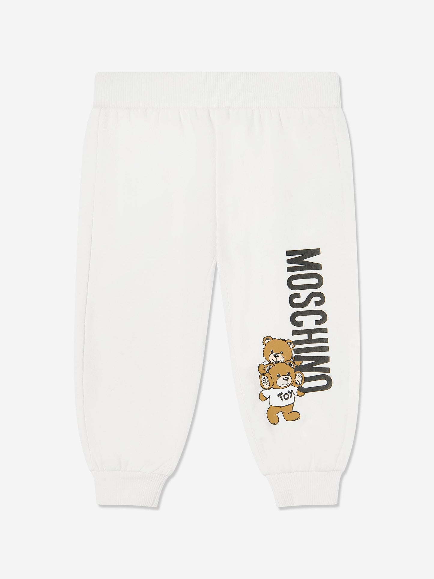 象牙色 Baby Bear 徽标运动服