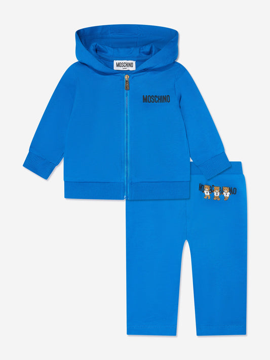 蓝色 Baby Bear Logo 运动服