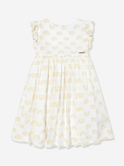 Moschino Girls 白色泰迪熊头饰
