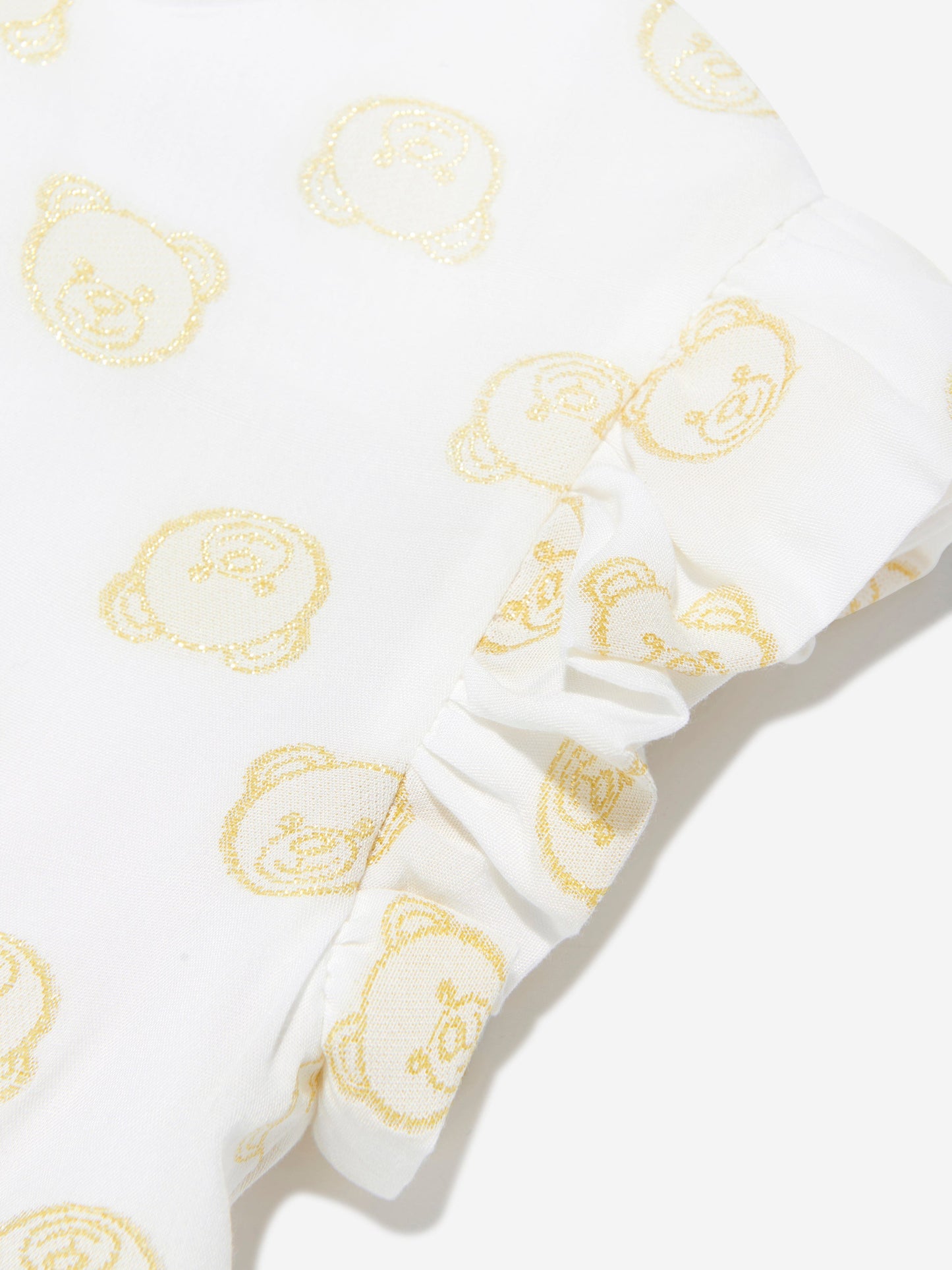 Moschino Girls 白色泰迪熊头饰