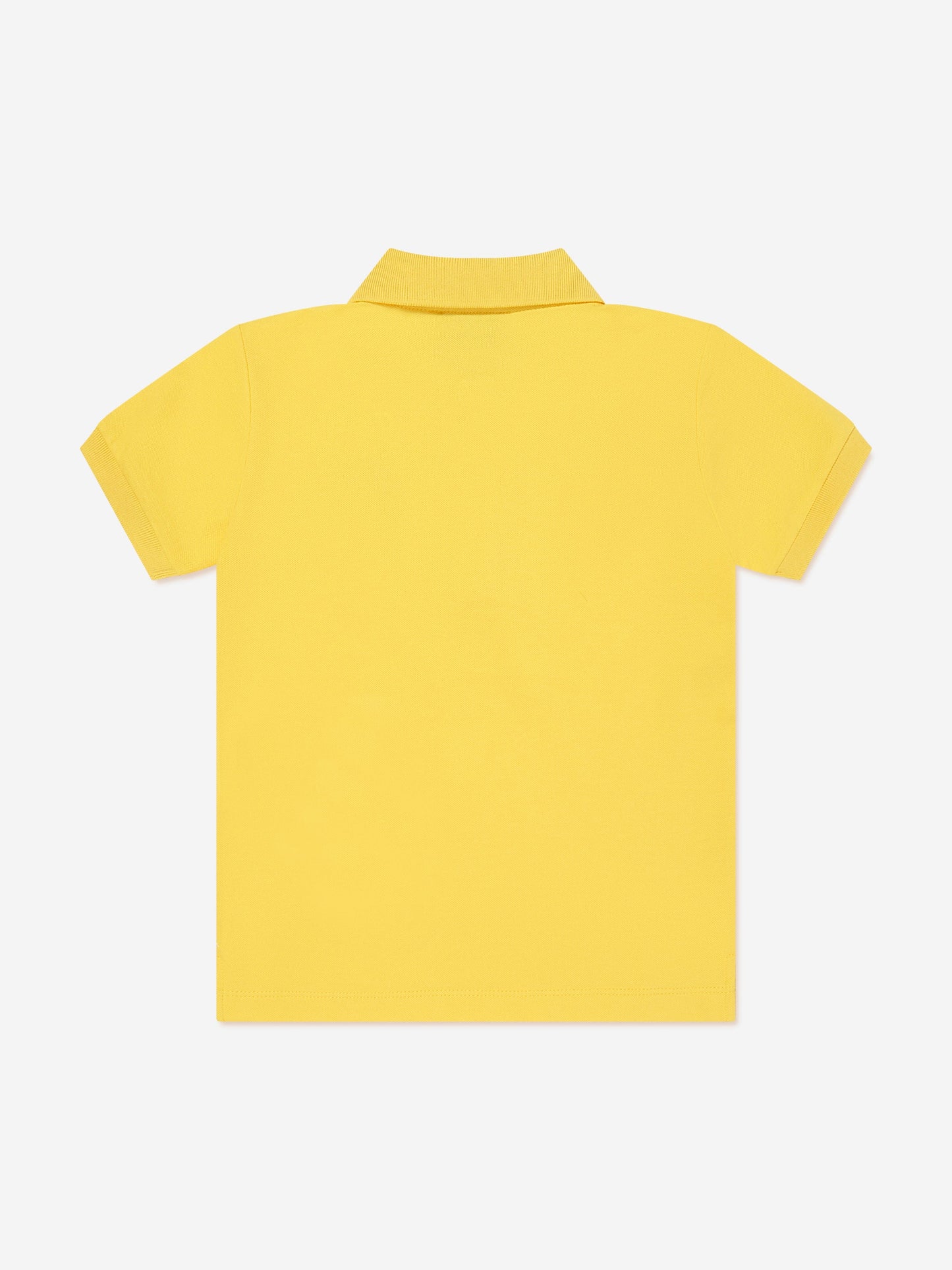 Boys Teddy Bear Polo Shirt in Yellow