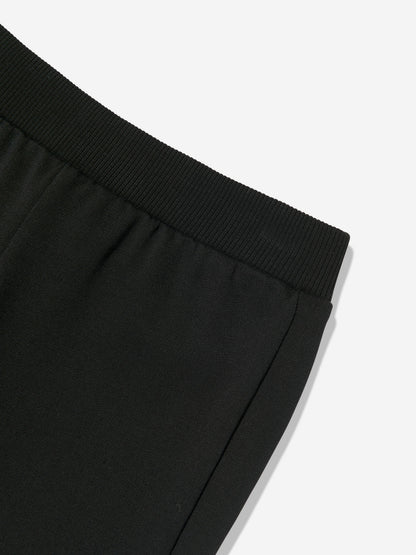 Baby Logo Print Joggers in Black