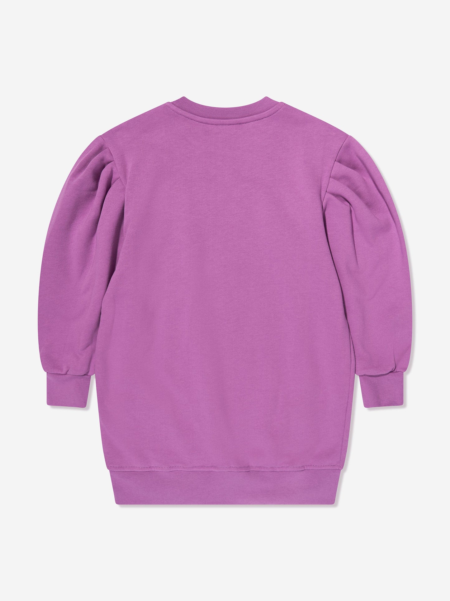 MSGM 女童紫色徽标毛衣裙