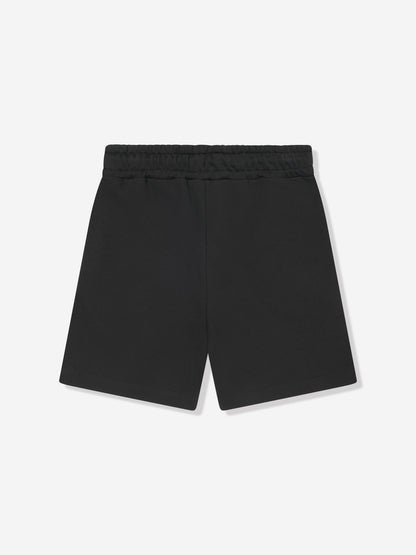 MSGM 男童黑色羊毛百慕大短裤
