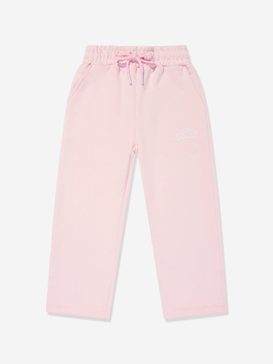 MSGM 女童羊毛慢跑裤（粉色）