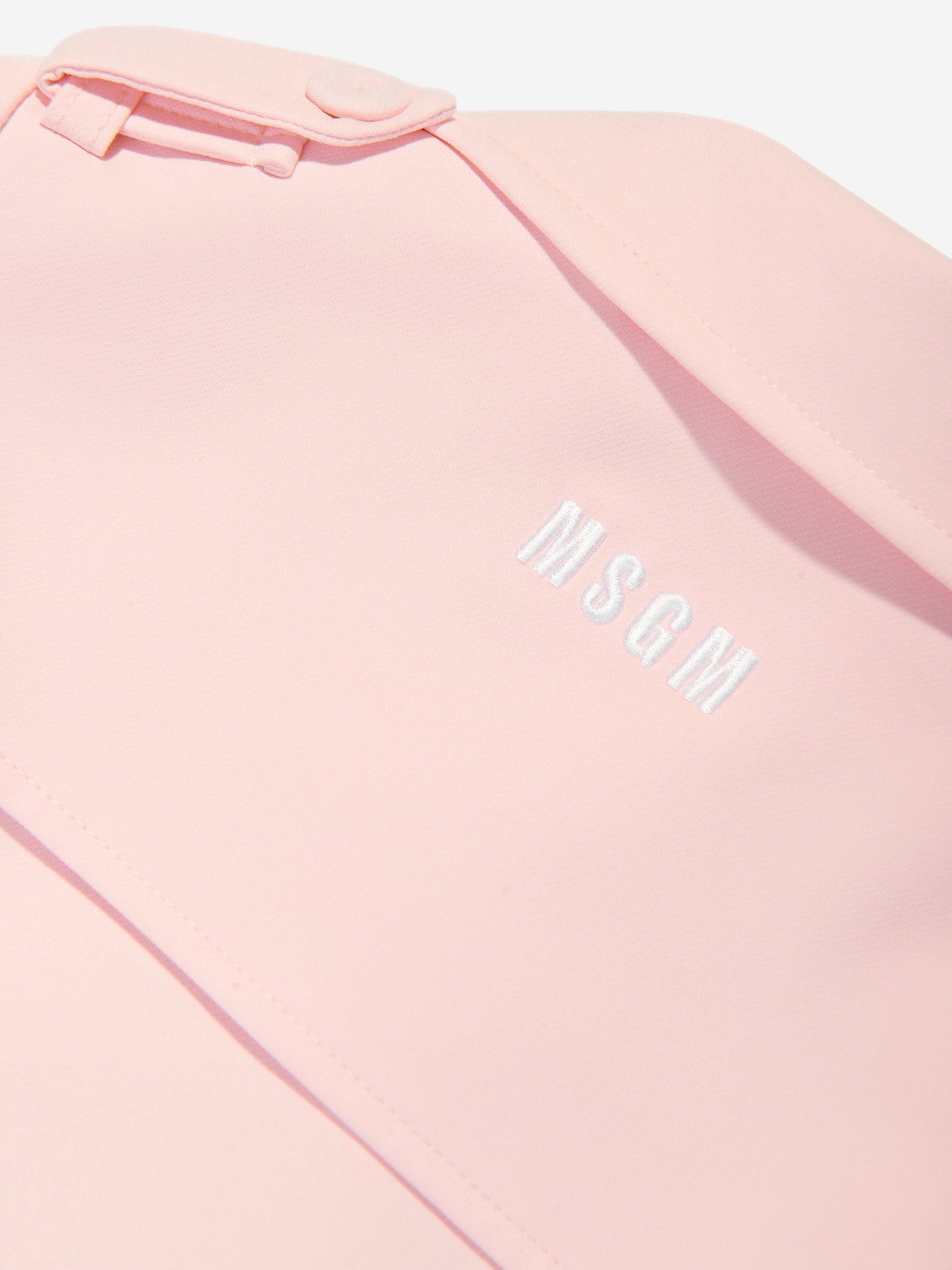 MSGM 女童粉色高科技面料夹克