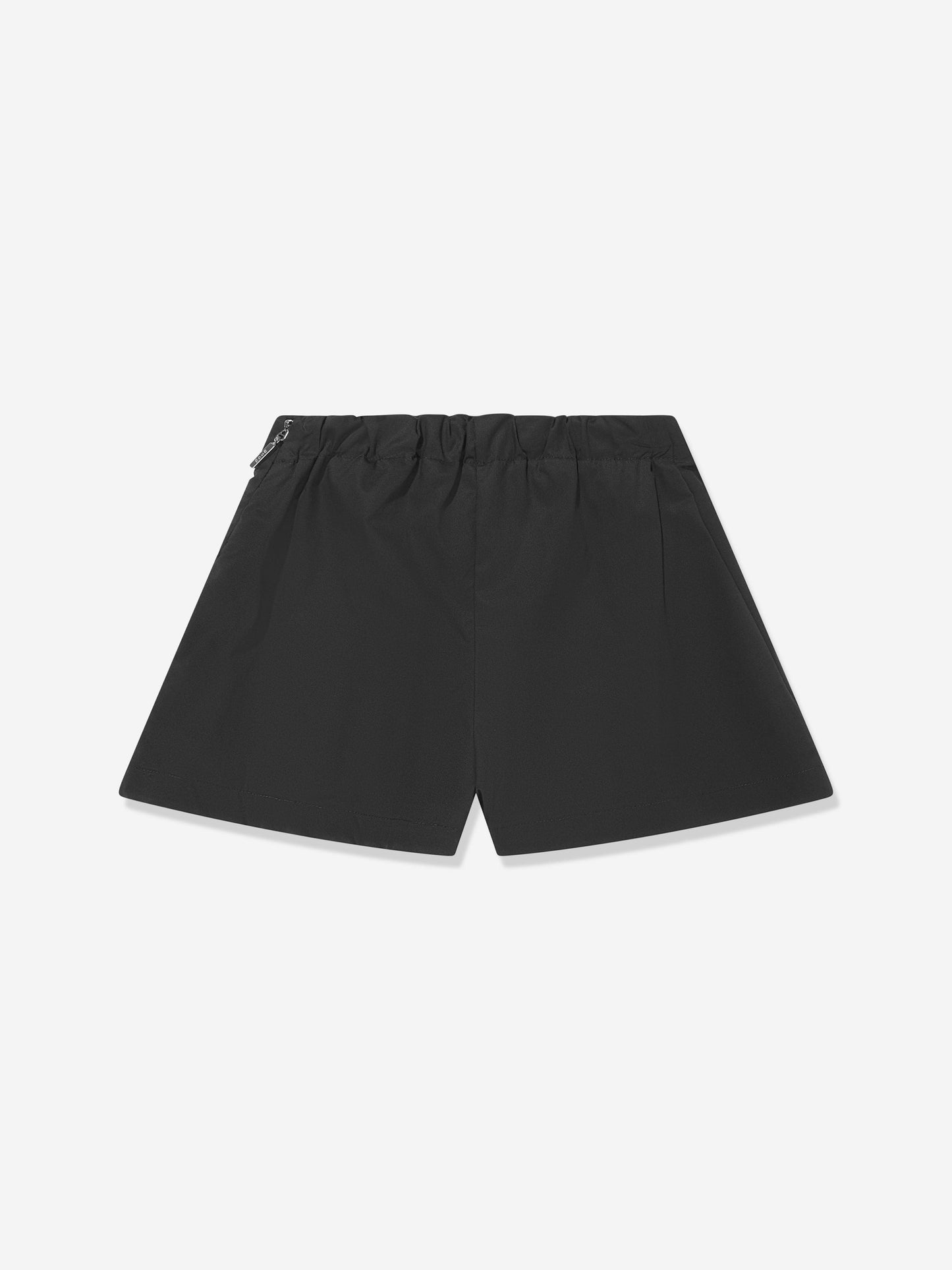 MSGM 女童府绸短裤（黑色）