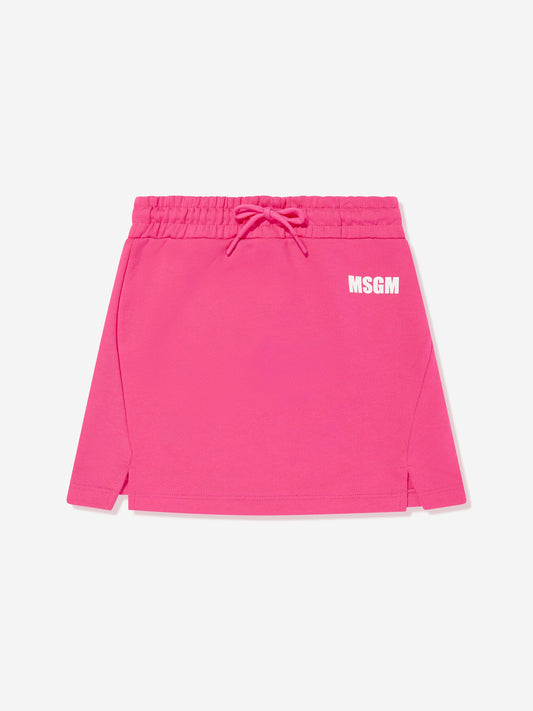 MSGM 女童羊毛裙（粉色）