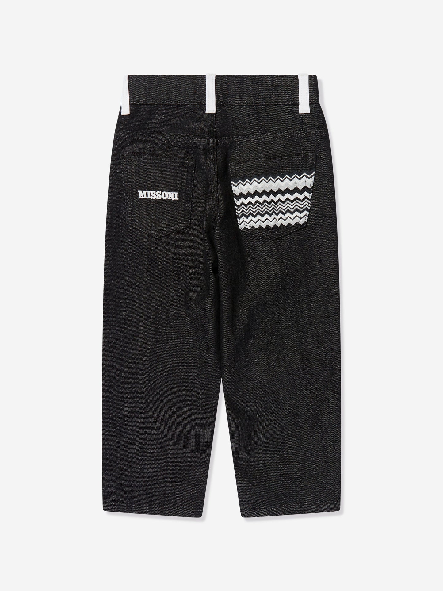 Missoni 男童品牌黑色长裤