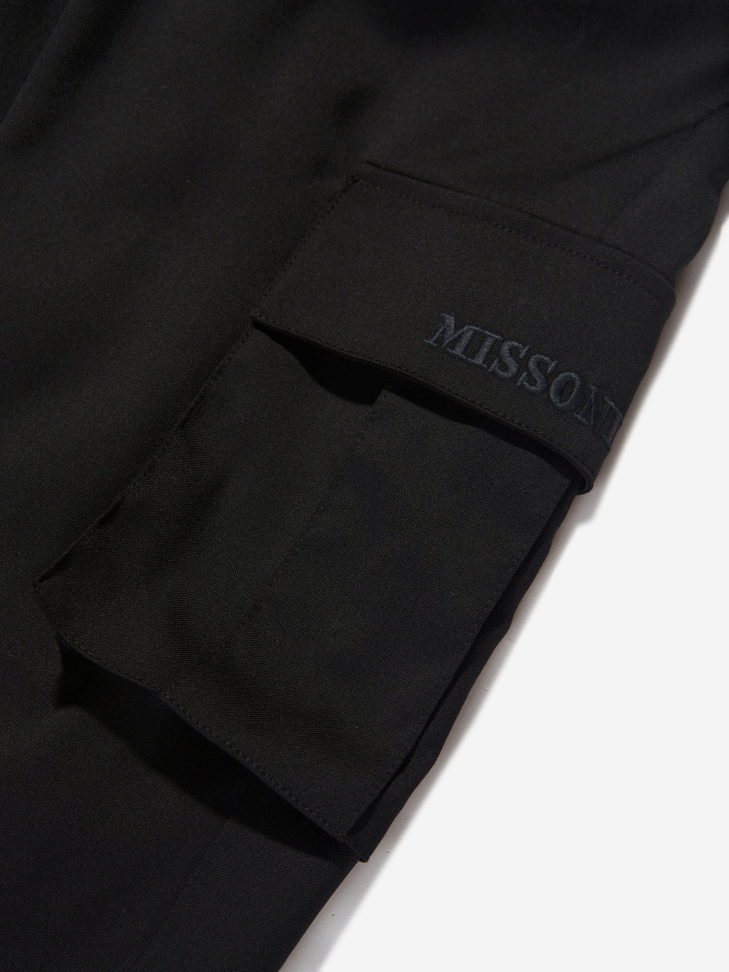 Missoni 男童黑色工装裤