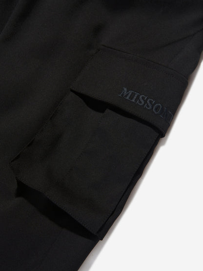 Missoni 男童黑色工装裤