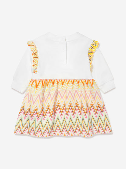 Missoni 女婴多色之字形连衣裙