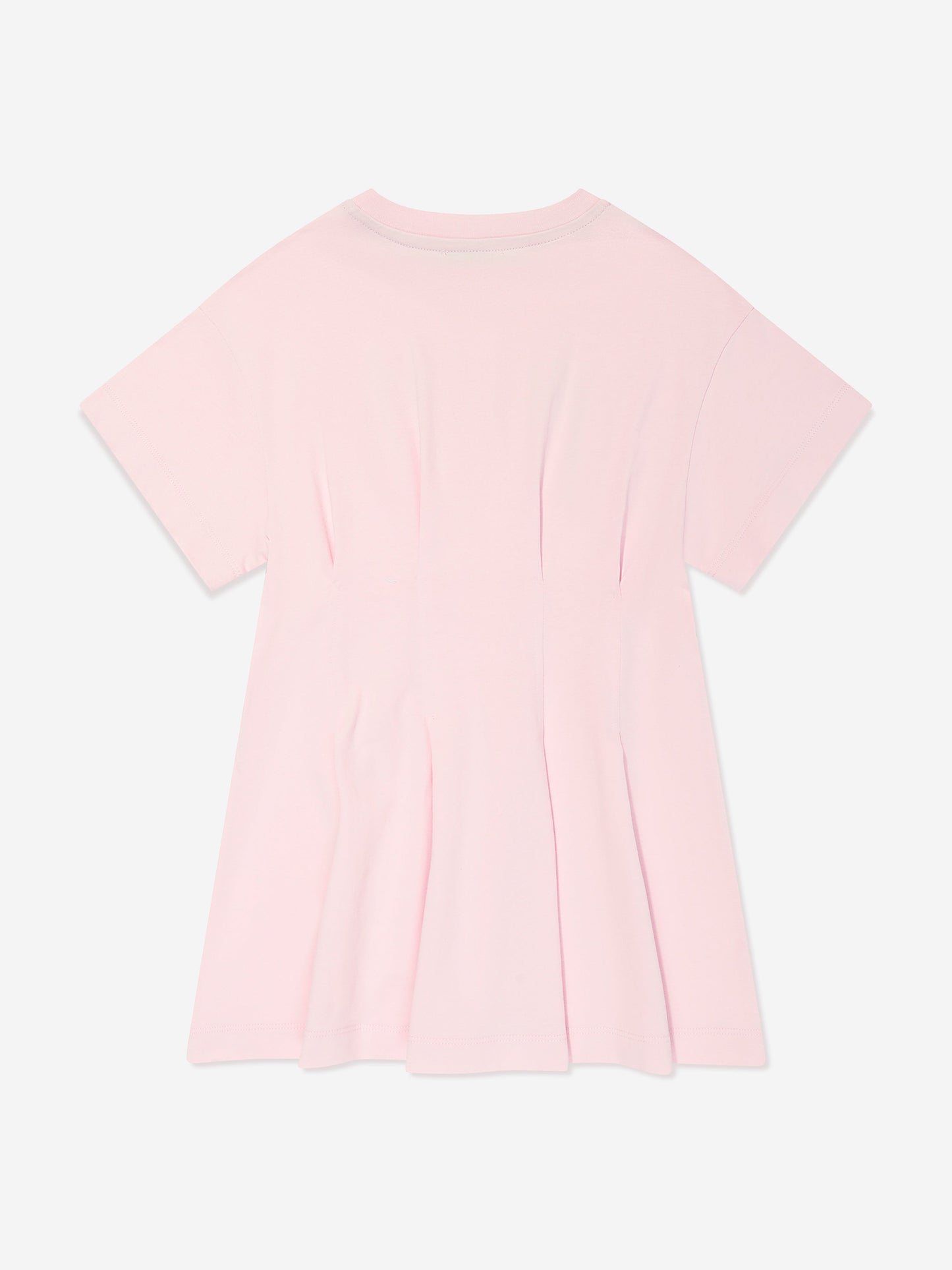 Missoni 女童粉色徽标平纹连衣裙