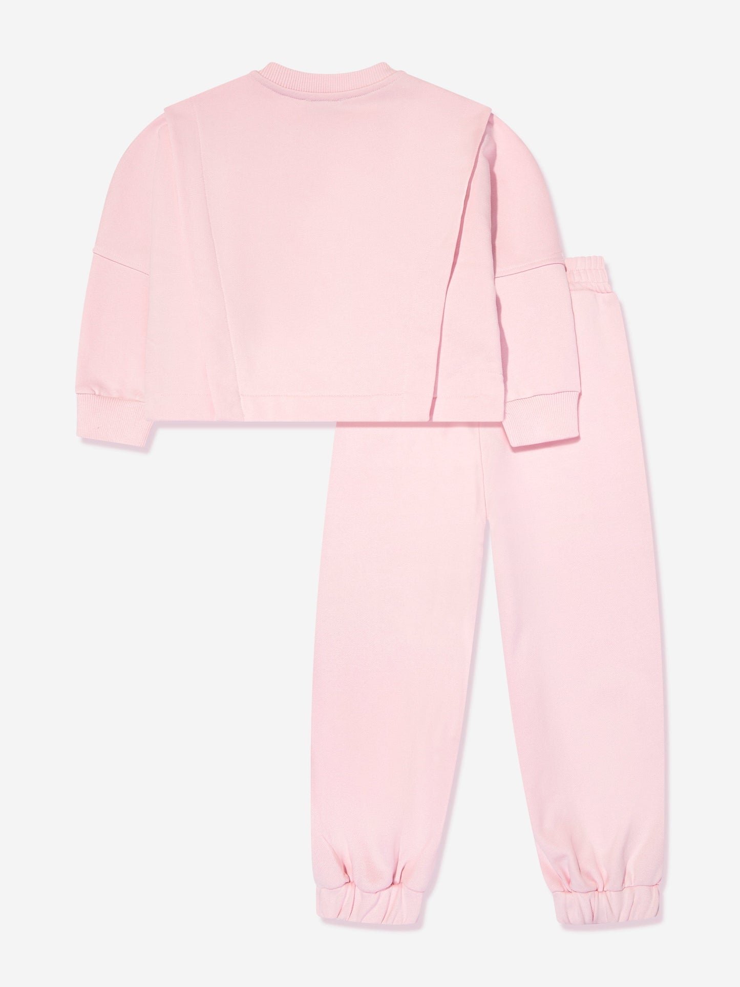 Missoni 女童粉色徽标运动服