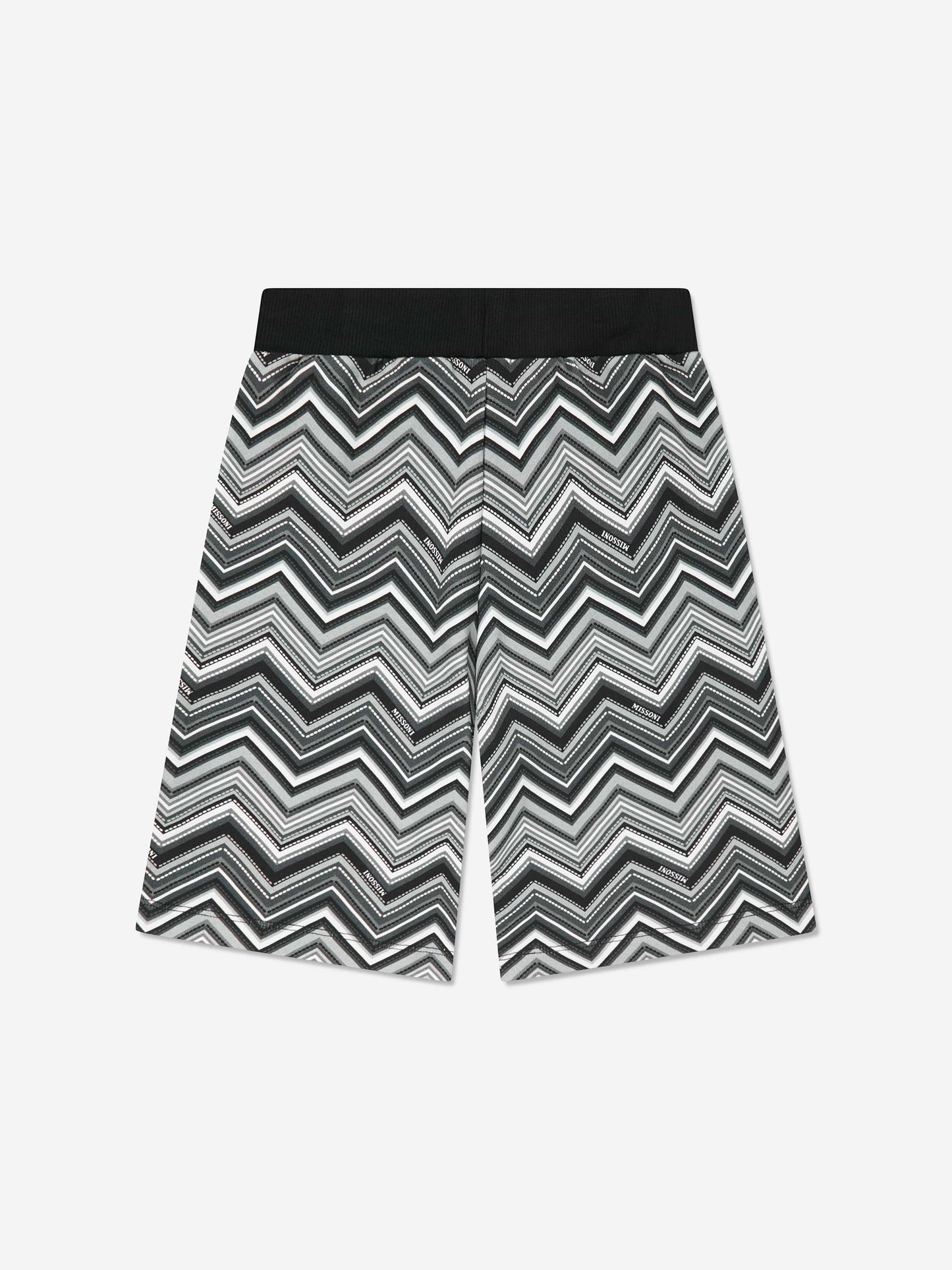 Missoni 男童锯齿形短裤（黑色）