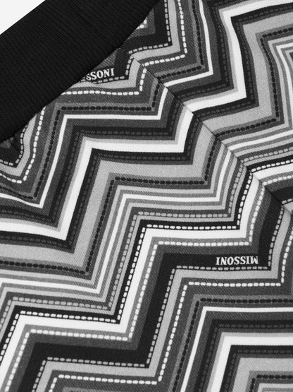 Missoni 男童锯齿形短裤（黑色）