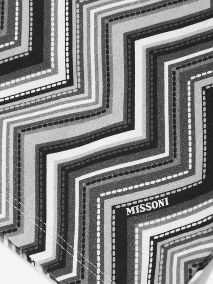 Missoni 男婴锯齿形 T 恤（黑色）