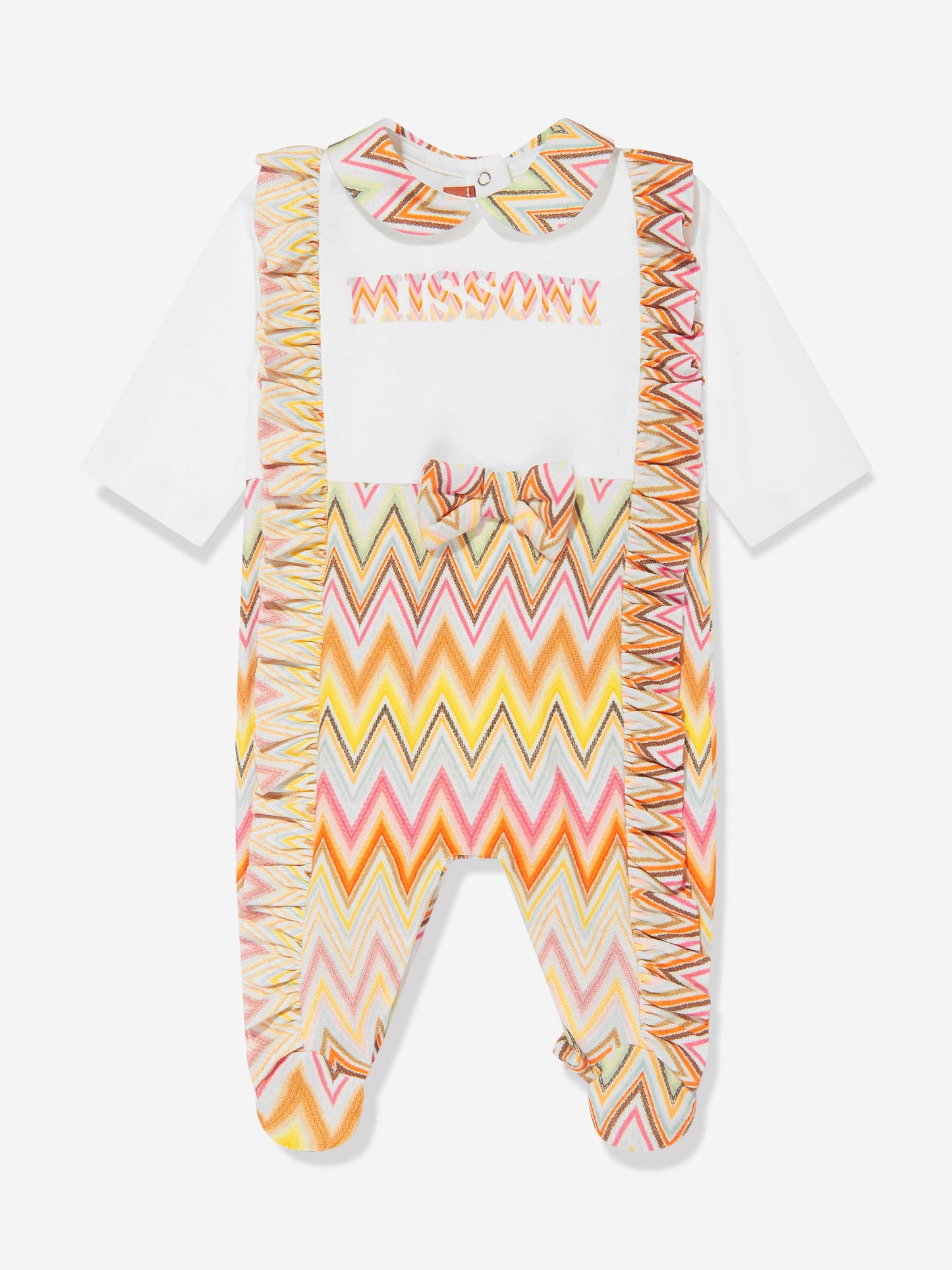 Missoni 女婴之字形婴儿连体衣礼品套装（多色）
