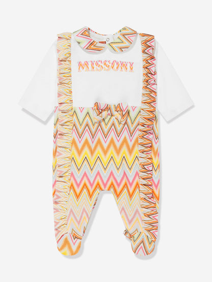 Missoni 女婴之字形婴儿连体衣礼品套装（多色）