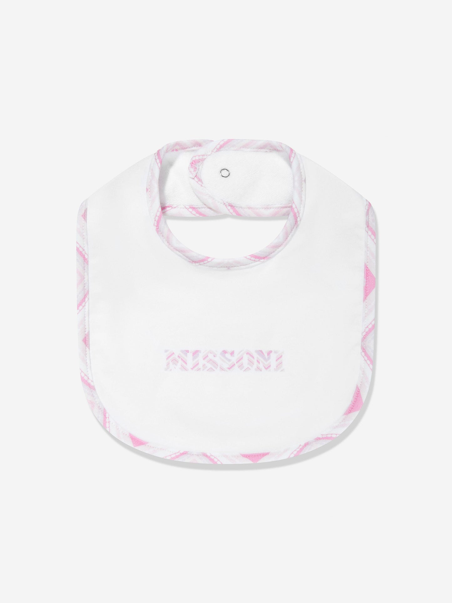 Missoni 女婴徽标婴儿连体衣礼品套装（白色）