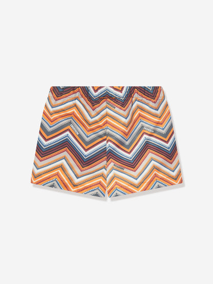 Missoni 男婴锯齿形游泳短裤（多色）