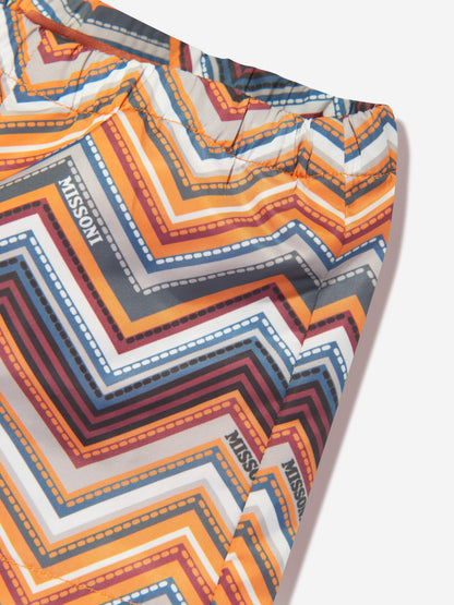 Missoni 男婴锯齿形游泳短裤（多色）