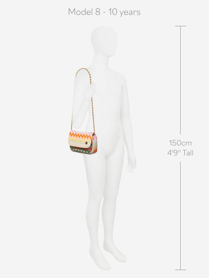 Missoni Girls 之字形斜挎包 多色可选（20 厘米）