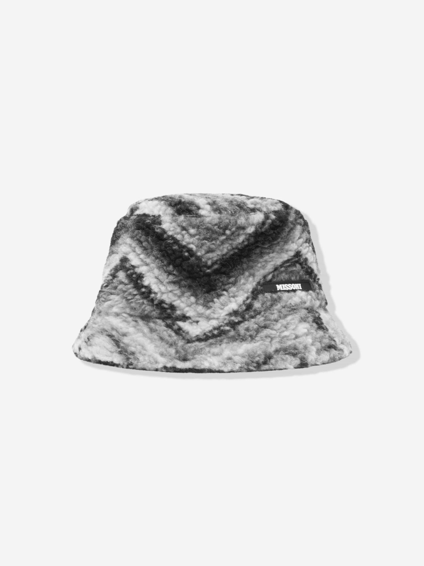 Missoni Boys 黑色锯齿形渔夫帽
