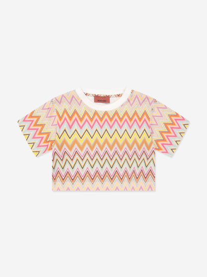 Missoni 女童锯齿形 T 恤（多色）