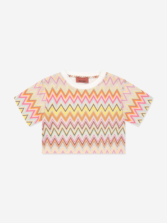 Missoni 女童锯齿形 T 恤（多色）