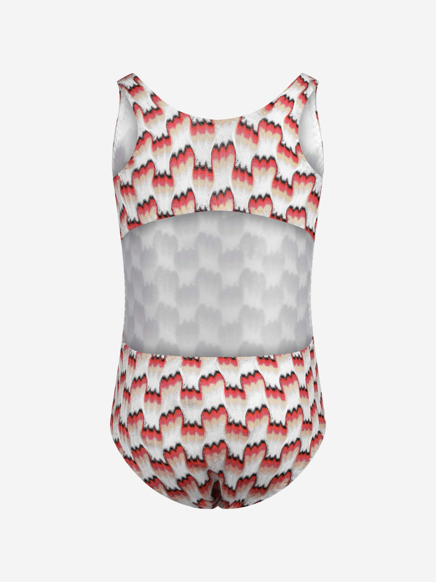 Missoni 女童图案泳衣