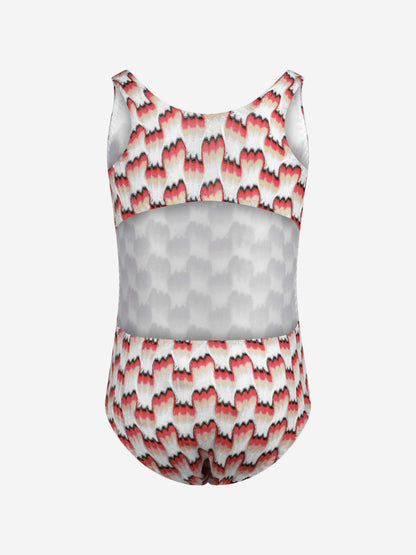 Missoni 女童图案泳衣