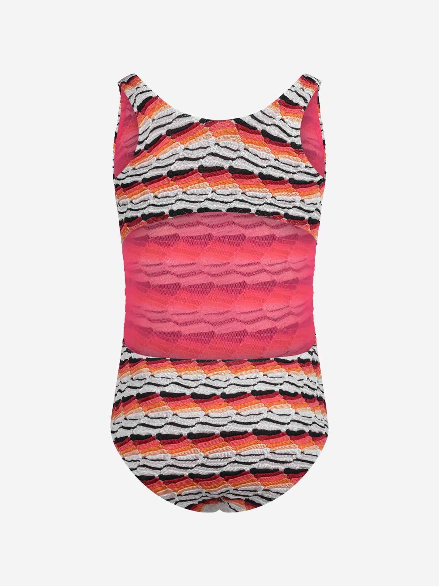 Missoni 女童图案泳衣