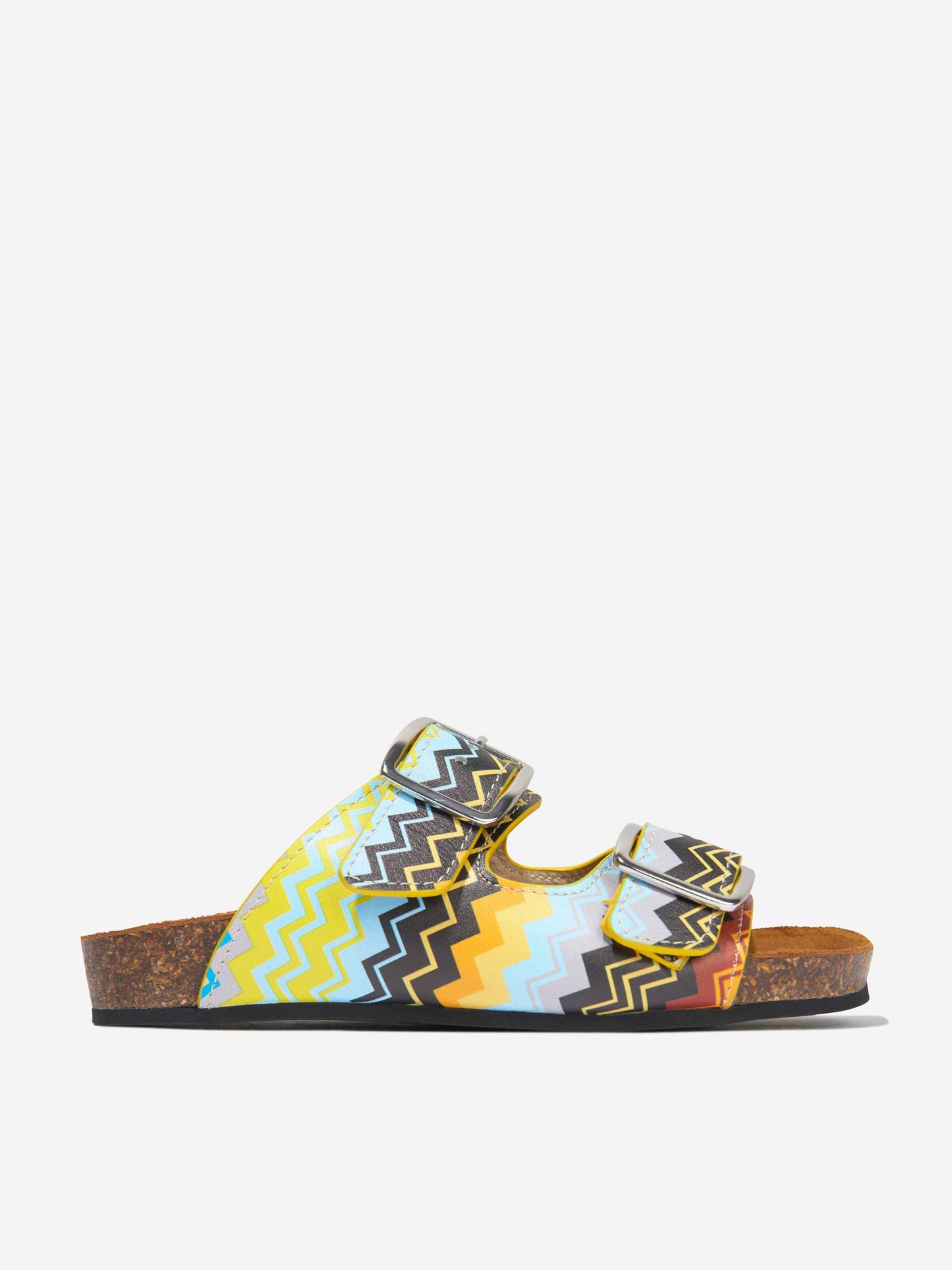Missoni 男童多色皮革凉鞋
