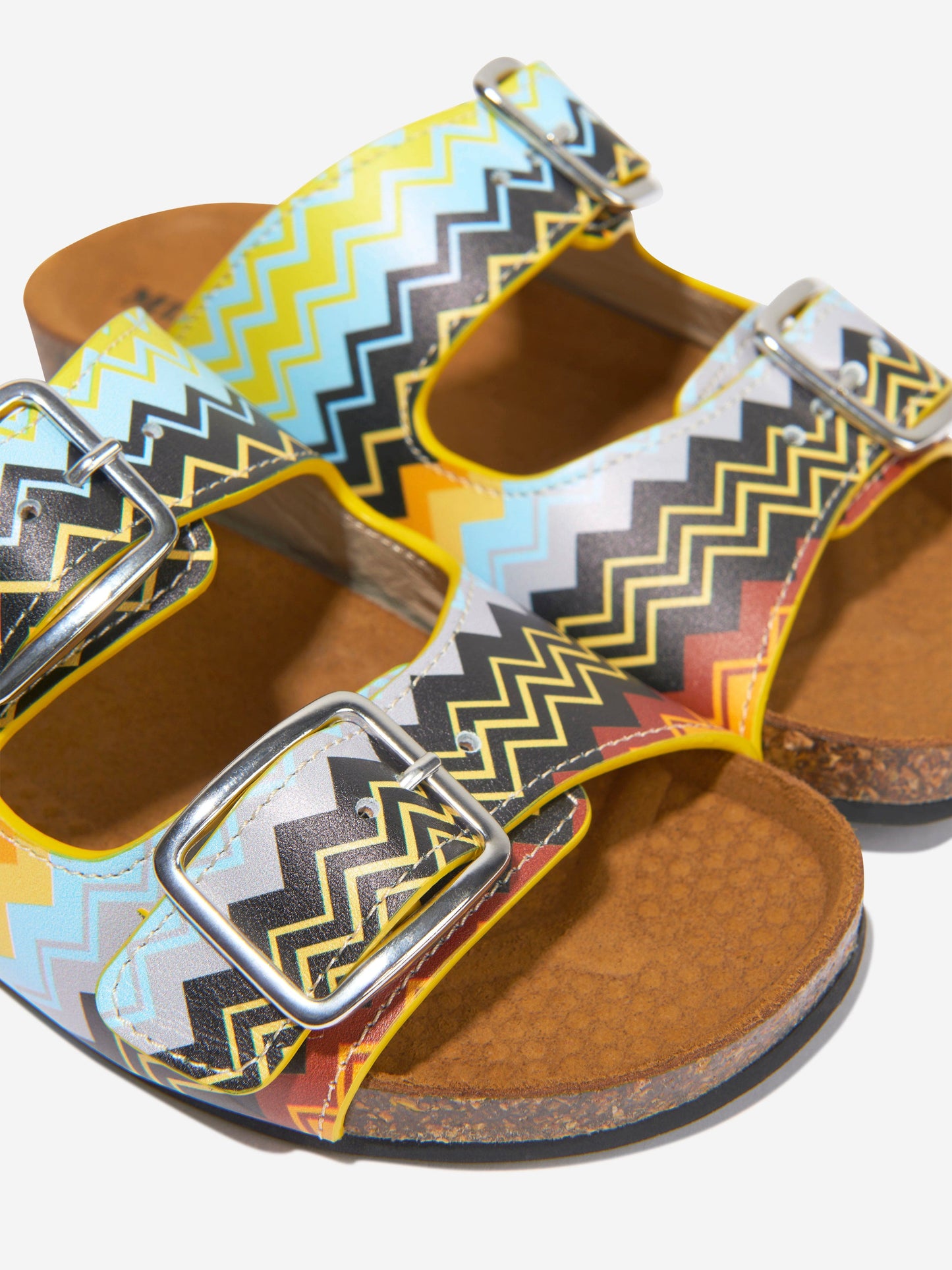 Missoni 男童多色皮革凉鞋