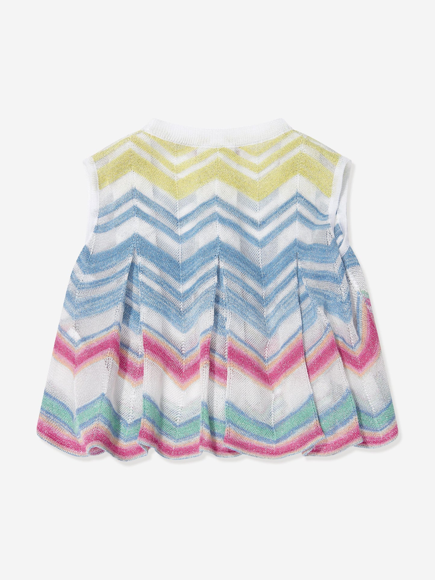 Missoni 女童锯齿形针织无袖上衣（多色）