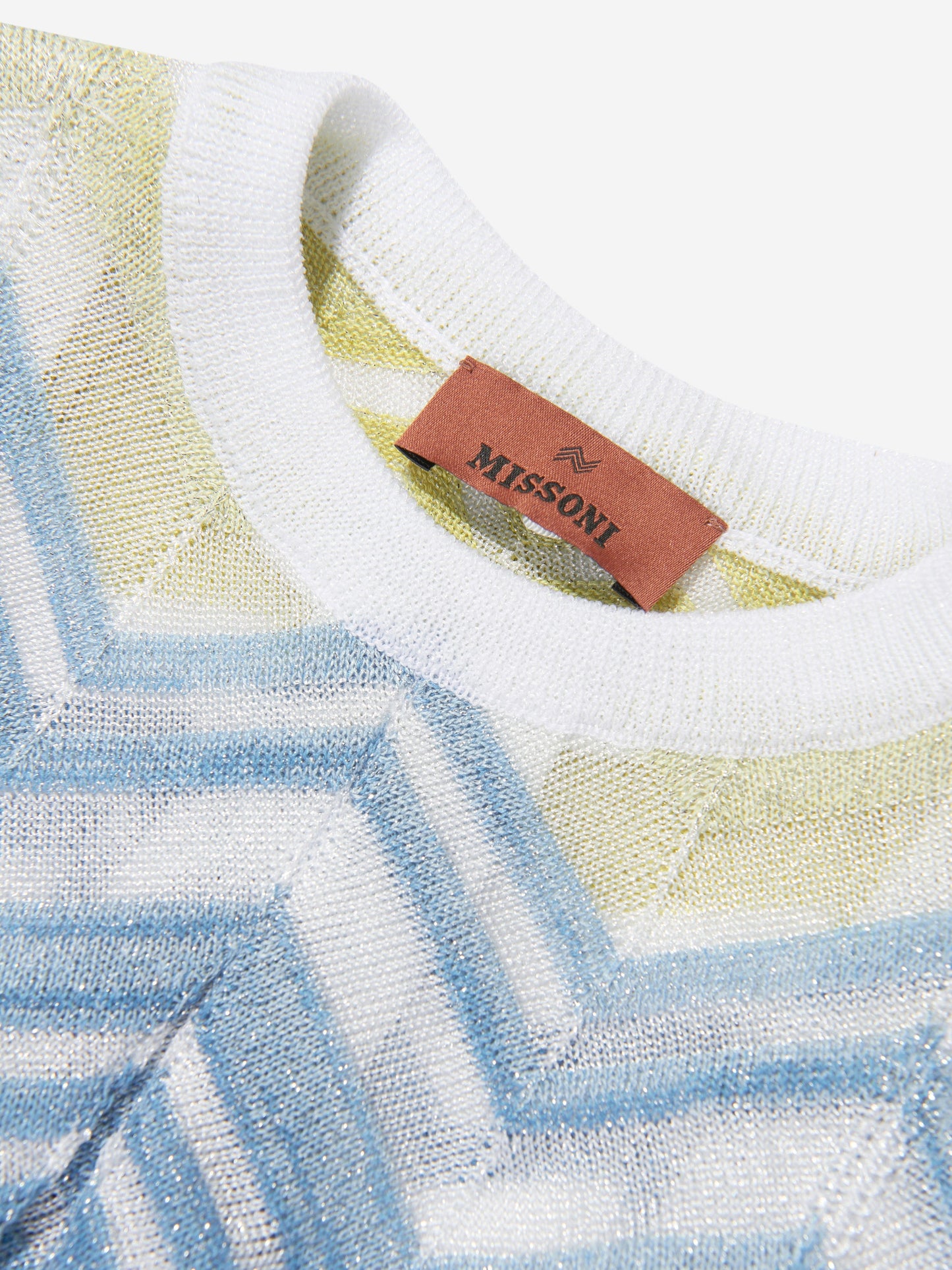 Missoni 女童锯齿形针织无袖上衣（多色）