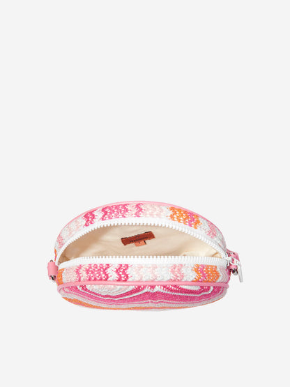 Girls Zigzag Shoulder Bag in Multicolour (20cm)