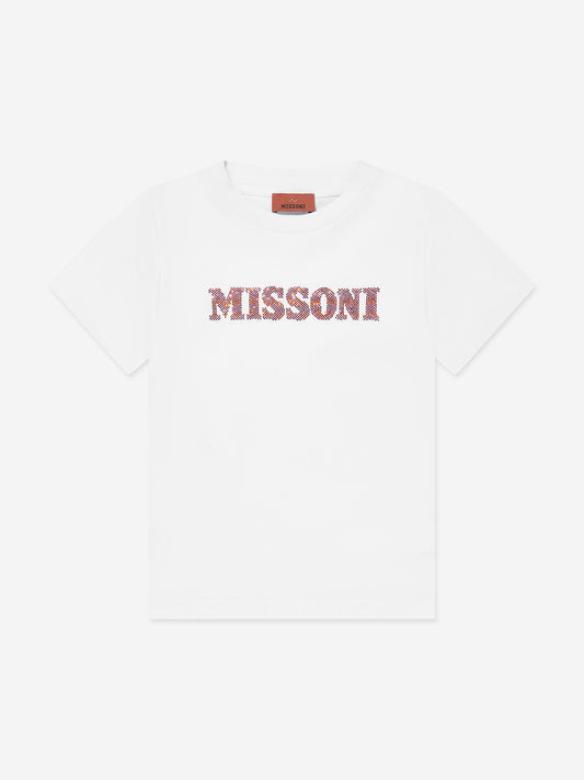 Girls Logo T-Shirt in White