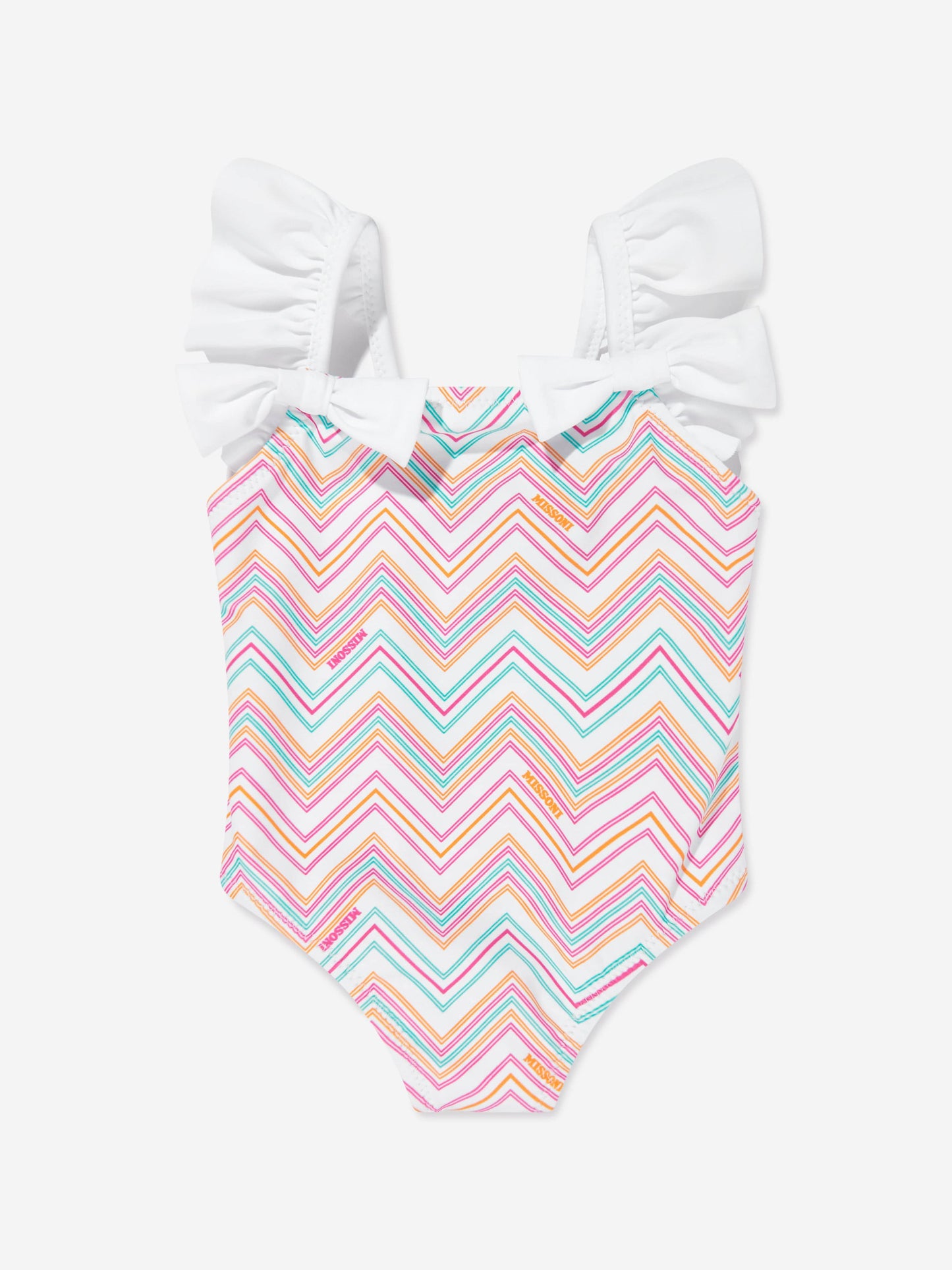 Baby Girls Zigzag Swimsuit in Multicolour