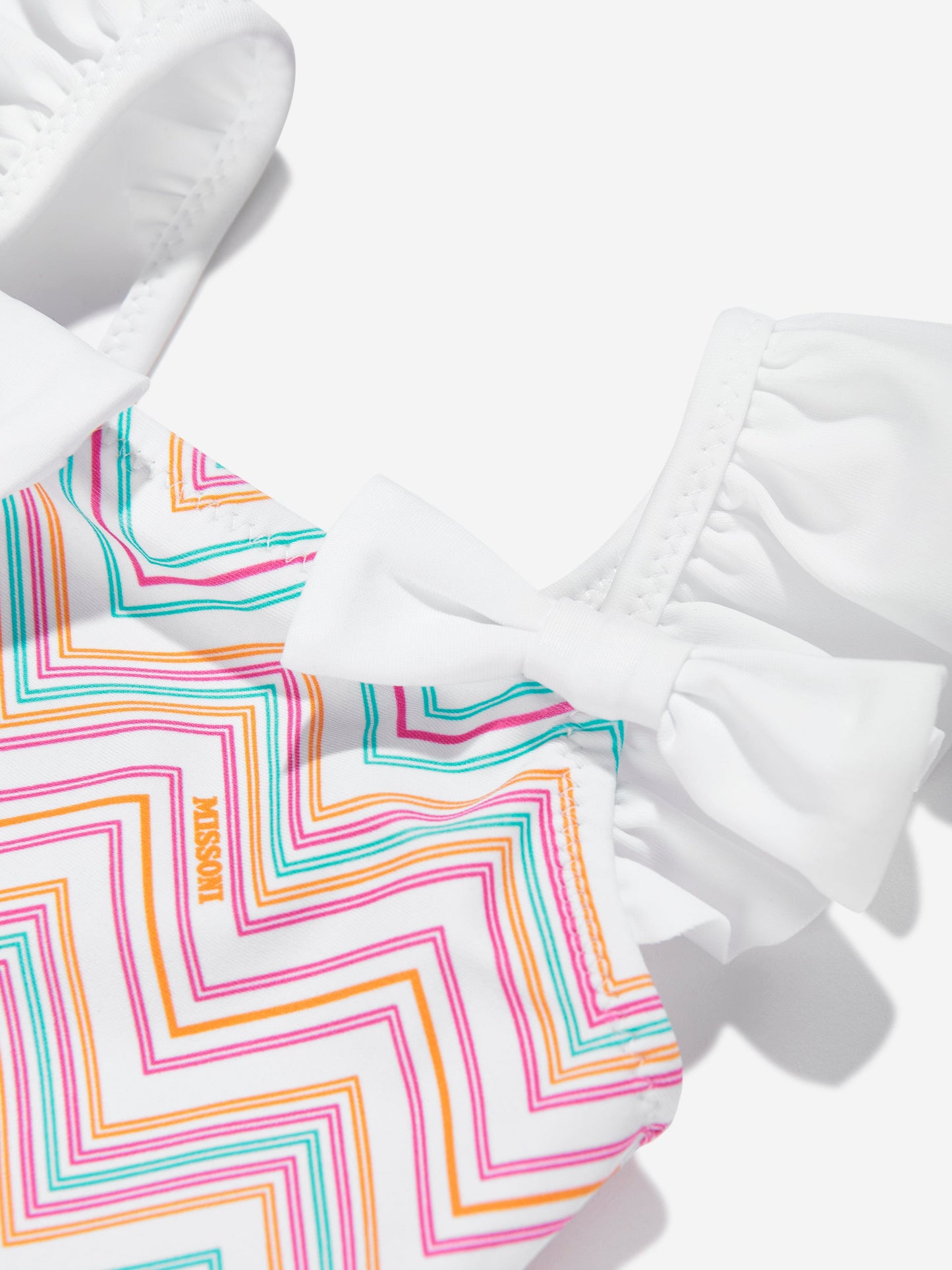 Baby Girls Zigzag Swimsuit in Multicolour